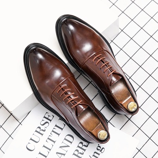 ☈❀Giày Da Công Sở Thời Trang Cho Nam Size 45 46