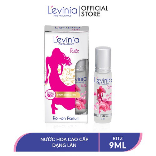 Combo 2 Nước Hoa Cao Cấp Dạng Lăn L'evinia Hương Ritz 9ml