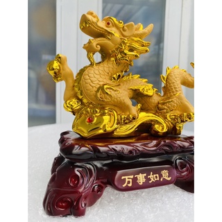 Tượng rồng vàng phong thủy