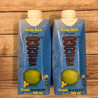NƯỚC DỪA HỮU CƠ VIETCOCO (500ml)