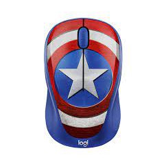 [SỐ LƯỢNG CÓ HẠN] Chuột Logitech M238 Captain America Phiên Bản Marvel Chuột Máy Tính Chuột Không Dây Cho Fan Marvel