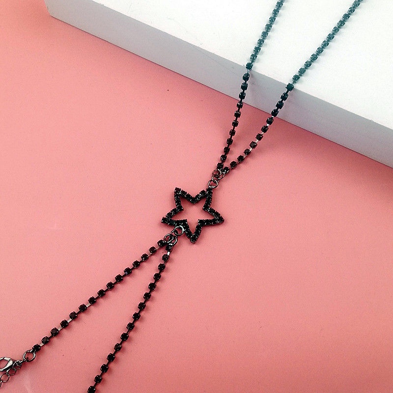 Dây Áo Ngực Trong Suốt Đính Đá Phong Cách Mới