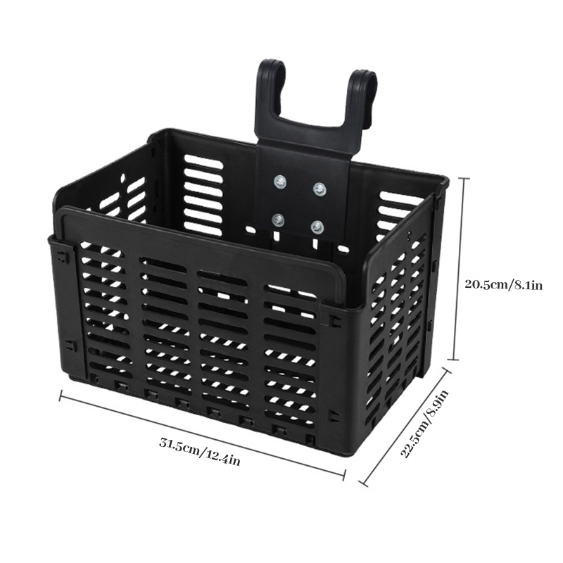 QQ Giỏ Đựng Đồ Gắn Phía Trước Xe Đạp Có Thể Gấp Gọn Tiện Dụng