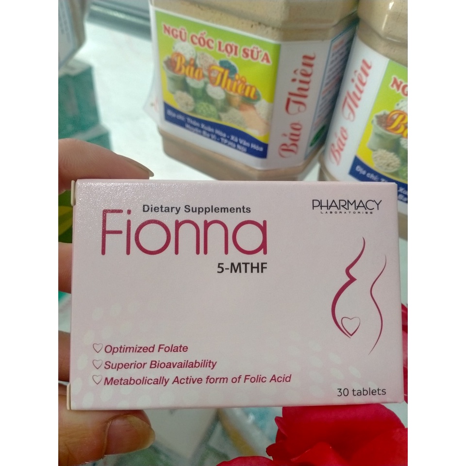 Fionna  - Bổ Sung Folate, Tổng Hợp Acid Amin, Tạo Máu, Tăng Sức Đề Kháng