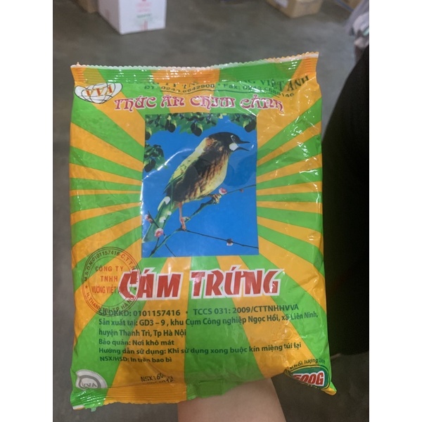 Cám chim vàng trứng tổng hợp 500gram