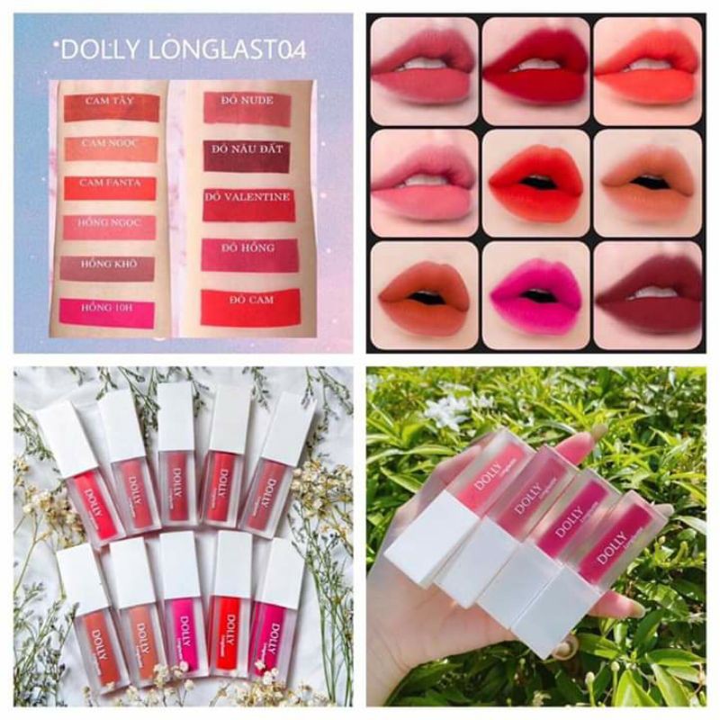 Combo Son Dolly Lipstick-son kem lì bền màu lâu trôi,đặc biệt không chì