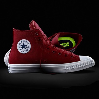 Giày Chuck 2 AllStar Classic Cổ Cao Nam Đỏ Đô