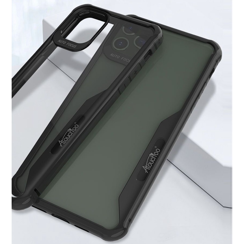 Ốp Điện Thoại Trong Suốt Chống Sốc Có Giá Đỡ Cho compatible for iPhone 11 Pro Max X XS Max XR