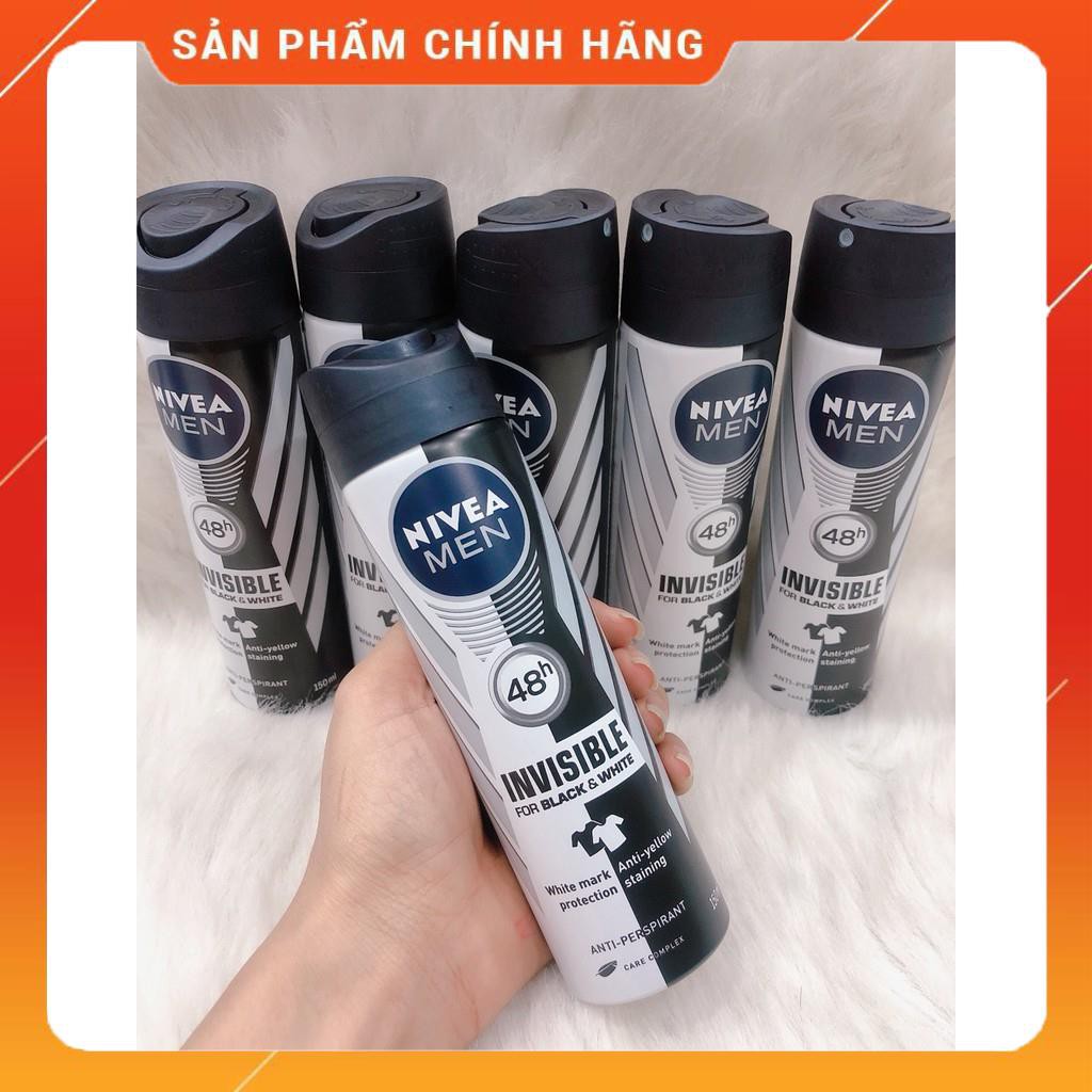 XỊT NGĂN MÙI NIVEA MEN GIẢM HÌNH THÀNH VỆT Ố VÀNG TRÊN ÁO