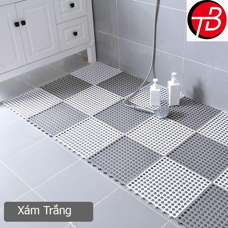 Tấm Thảm Nhựa Kháng Khuẩn Chống Trơn Trượt Nhà Tắm Nhà Vệ Sinh