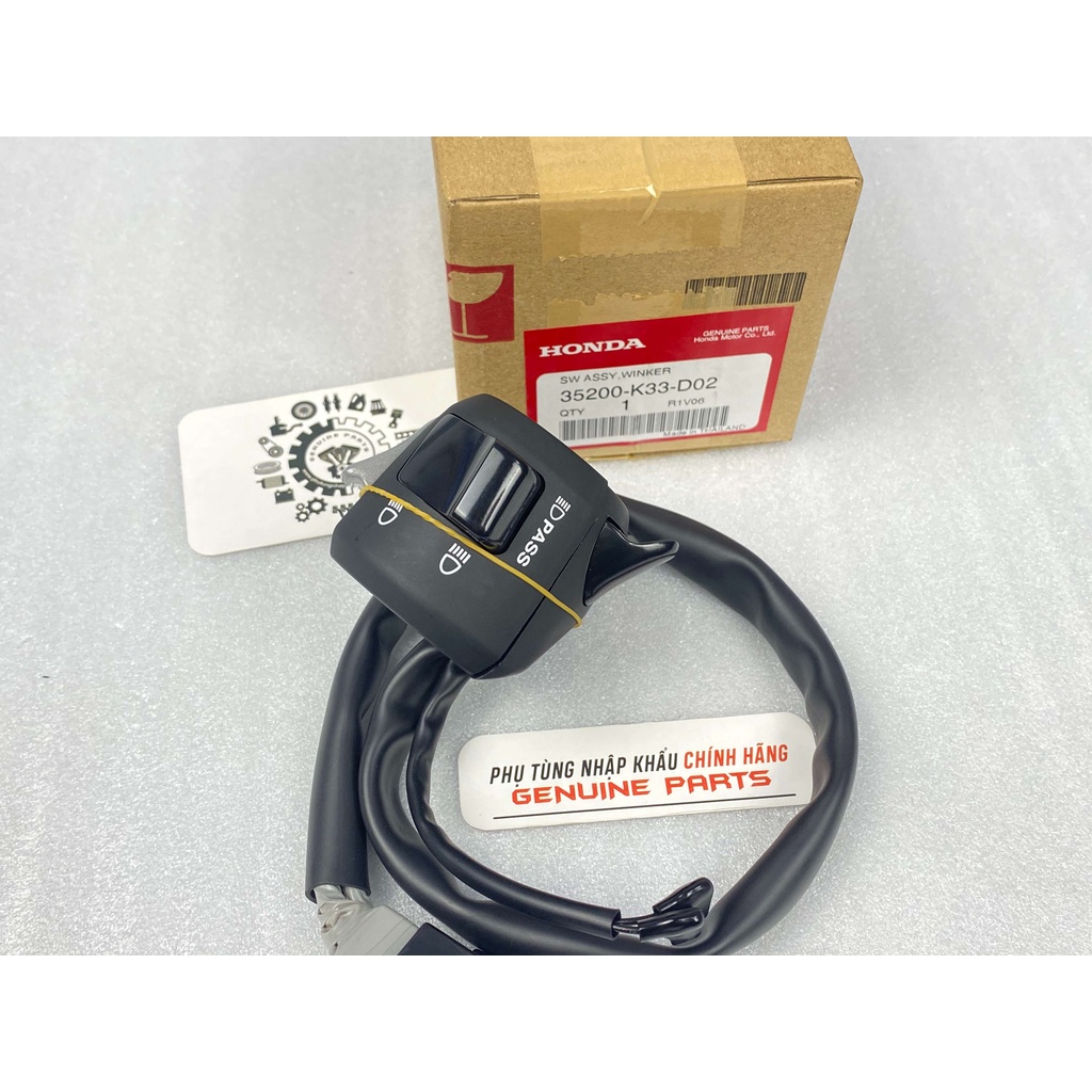 Cùm công tắc trái CBR 150, 300, 400 có Passing chính hãng Honda Indo