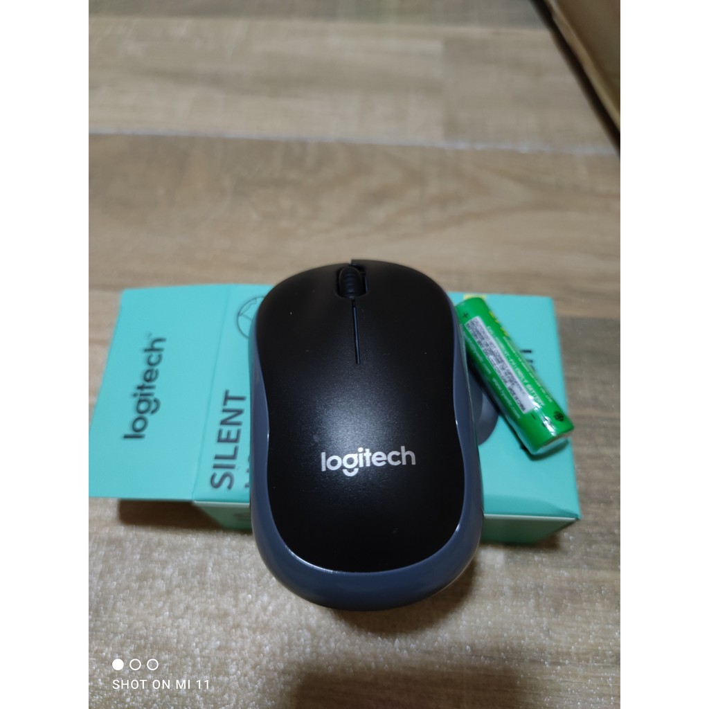 Chuột Không Dây Logitech M220 Không Tiếng Động- Có Công Tắc On/Off - Độ Nhạy Cao - Bảo Hành 12 Tháng