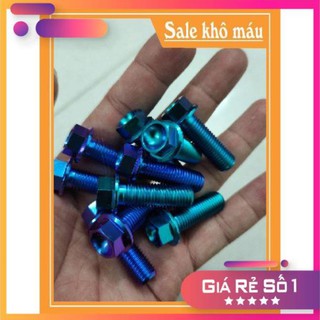 Ốc titan gr5 8li30 gắn ti phuộc xe satria sonic raider