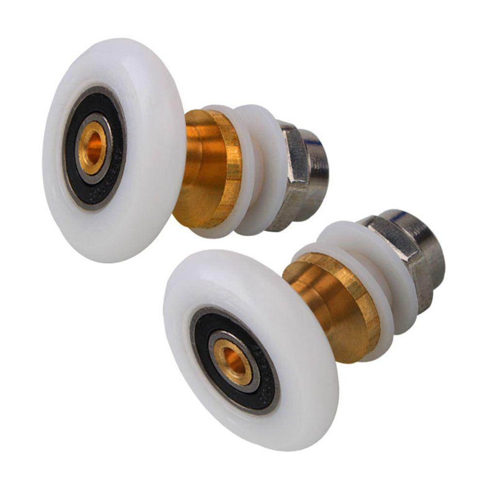 Bánh Xe Ròng Rọc Màu Trắng Bằng Hợp Kim Bền Bỉ Cho Cửa Trượt