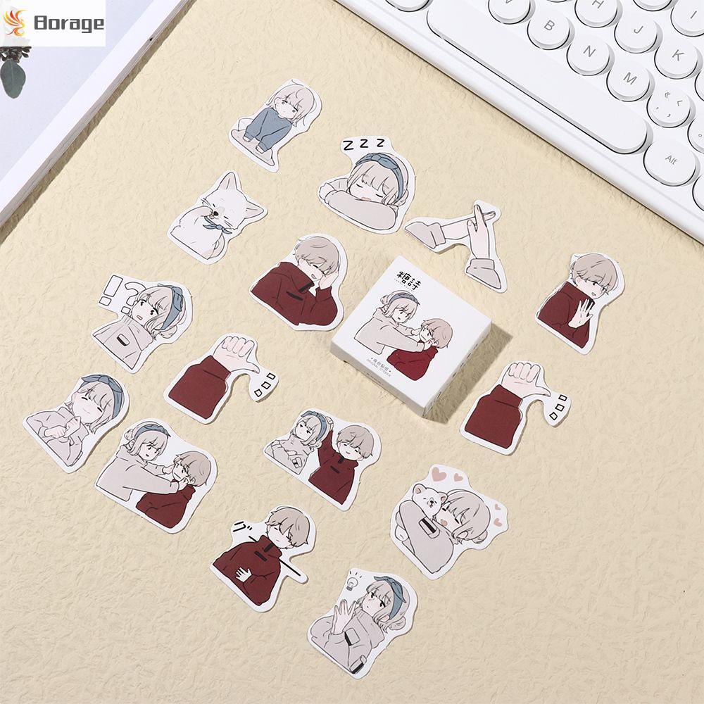 Hộp 45 miếng dán trang trí dễ thương