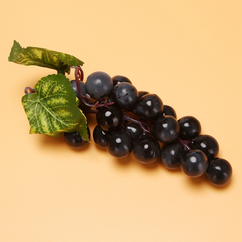 10 Chùm Nho Đen Nhân Tạo Trang Trí Nhà Bếp Tiệc Cưới