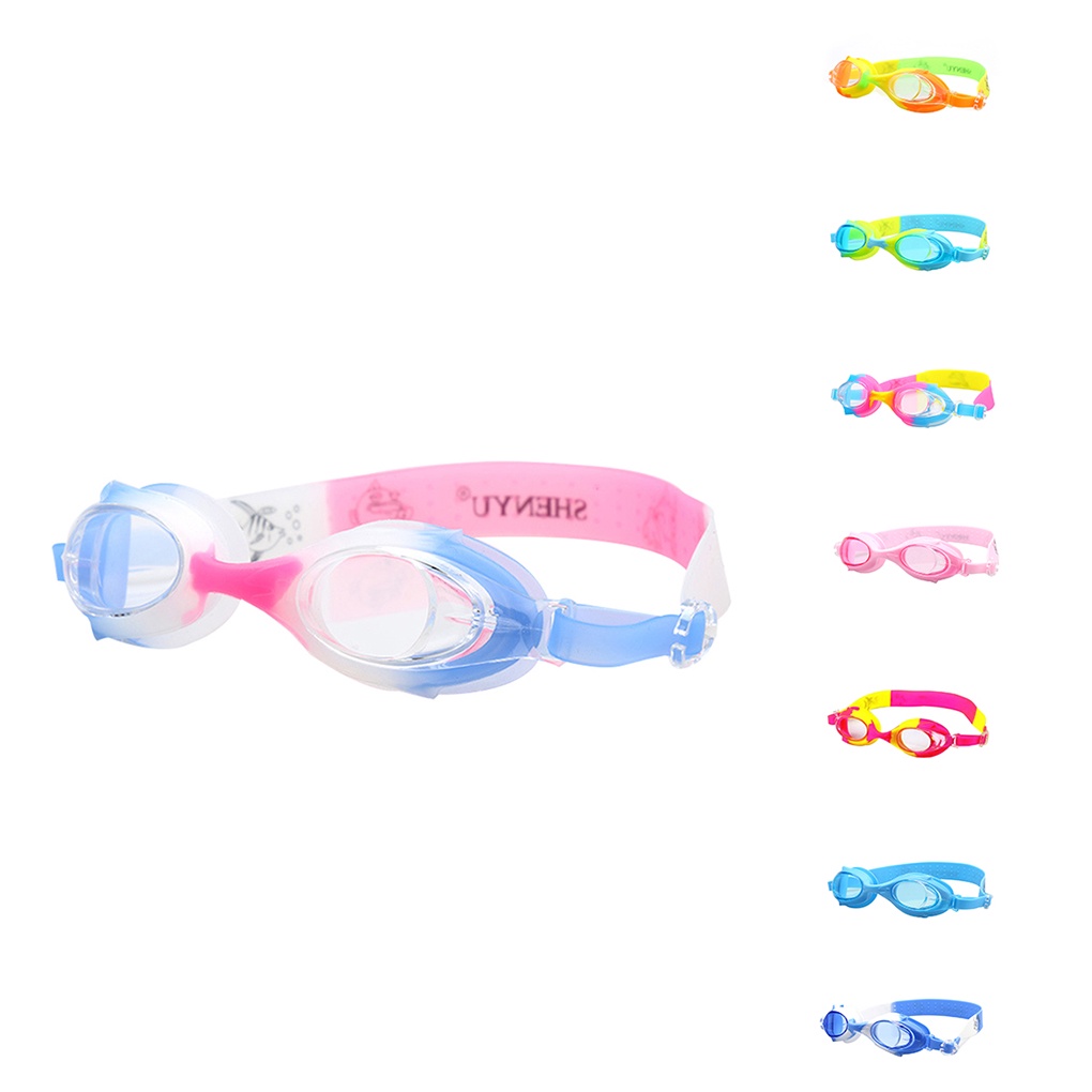 [Global] Kids Swim Goggles Waterproof UV Protection Anti Fog No Leaking Children Swimming Glasses