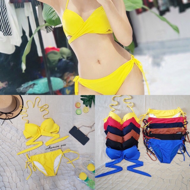 Bikini, Bộ Đồ Bơi Đi Biễn 2 Mảnh Cạp Thấp OZERI MS49 | BigBuy360 - bigbuy360.vn