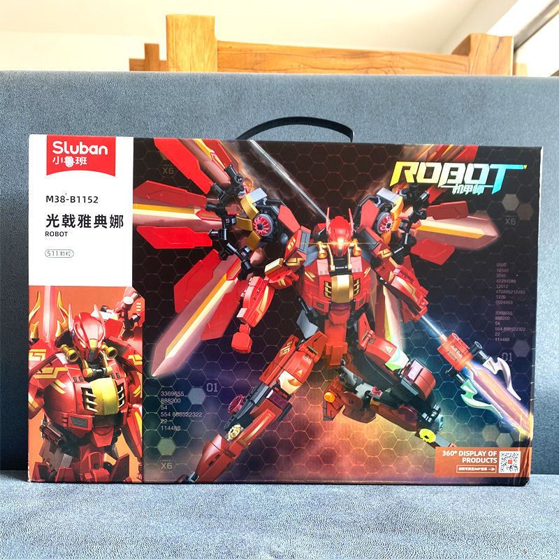 New Đồ chơi Lắp ráp Mô hình SLUBAN M38-B1151 1152 1153 Robot Extermination guerrilla  Ice front protector