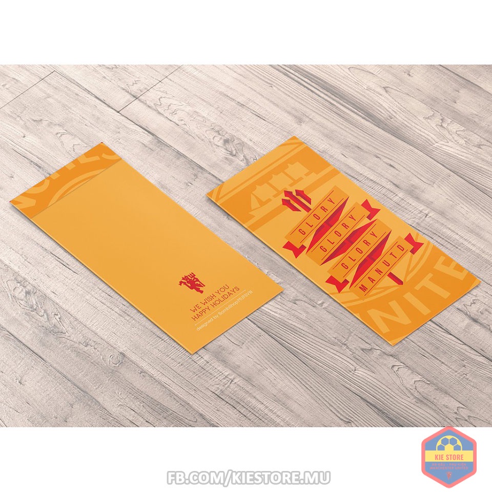 Set Bao lì xì năm mới 2022 CLB bóng đá Manchester United siêu đẹp, độc, lạ_Kie Store - Shop MU