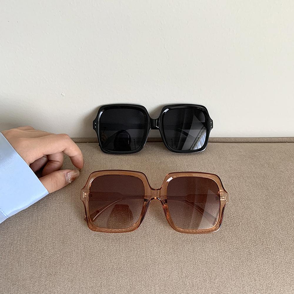 Kính Râm Oversize Chống Tia UV Họa Tiết Hình Học Màu Gradient Dành Cho Nam