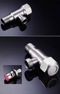 Van khoá nước 304, T khoá nước 304