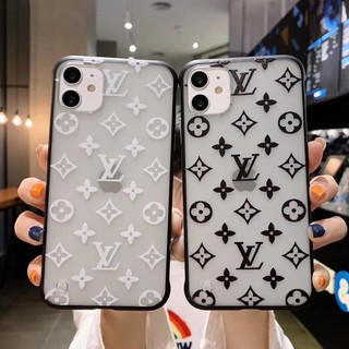Ốp lưng iphone dio-lv viền đen 2 màu đen trắng
