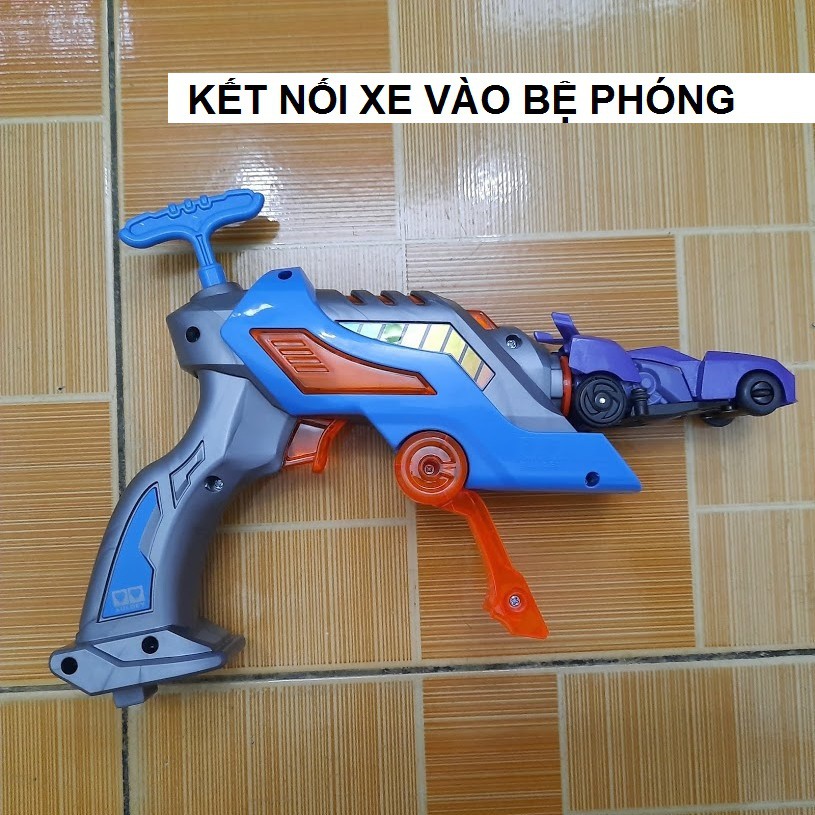 Bộ xe đua và bộ phóng cơ bản Harry Thần Tốc mã 222012 Đồ chơi Tay Đua Siêu Hạng