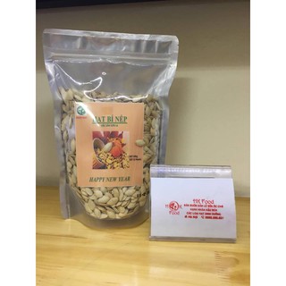 Hạt bí nếp rang chín 500g - túi zip