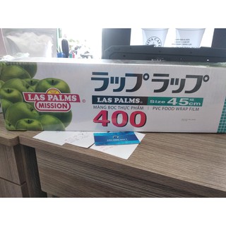 ( RẺ BẤT NGỜ-Đúng Y Như Hình ) Màng bọc thực phẩm cao cấp LasPalm loại 45cmx400