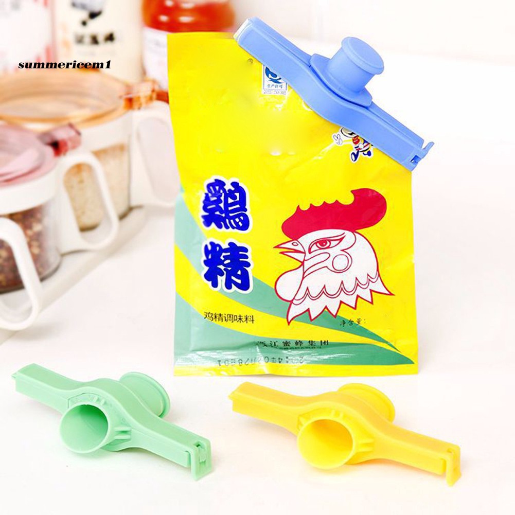 Kẹp miệng túi thực phẩm tiện lợi Kẹp niêm phong miệng túi thực phẩm có nắp đậy