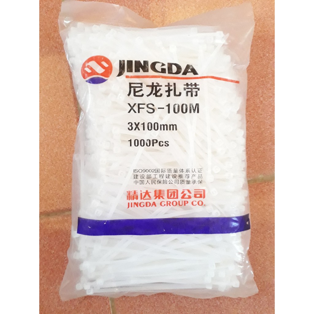 Dây thít 100mm 25K/gói 250gram sợi dẻo dai, vô cùng chắc chắn