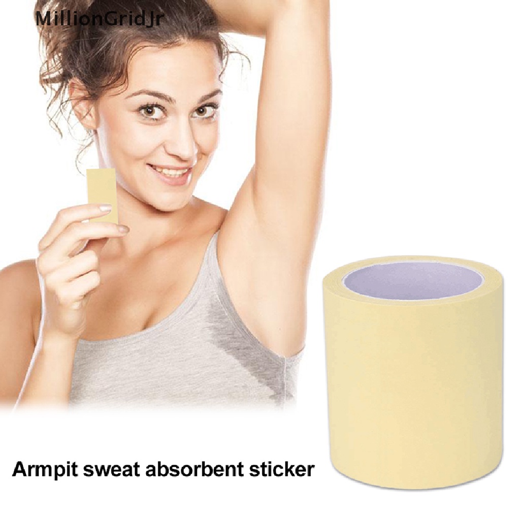 MLG Disposable Armpit Prevent Sweat Pads Transparent Underarm Antiperspirant Sticker JR
