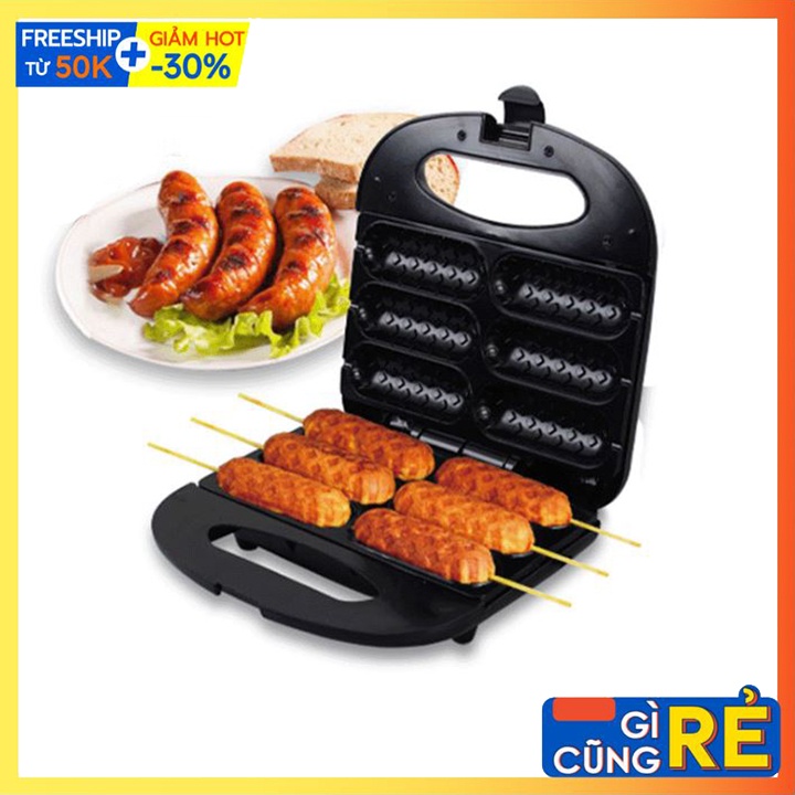 Máy làm bánh xúc xích, nướng xúc xích chính hãng Sokany