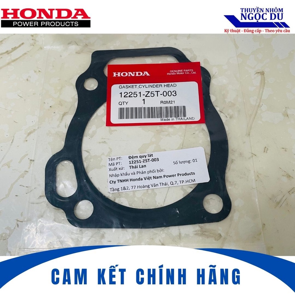 Đệm Quy Lát HONDA GX390, Dùng Cho Động Cơ HONDA GX390, 12251-Z5T-003, Chạy Thuyền, Chạy Xuồng