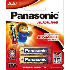 Vỉ 2 Viên Pin AAA / AA Panasonic Alkaline 10X