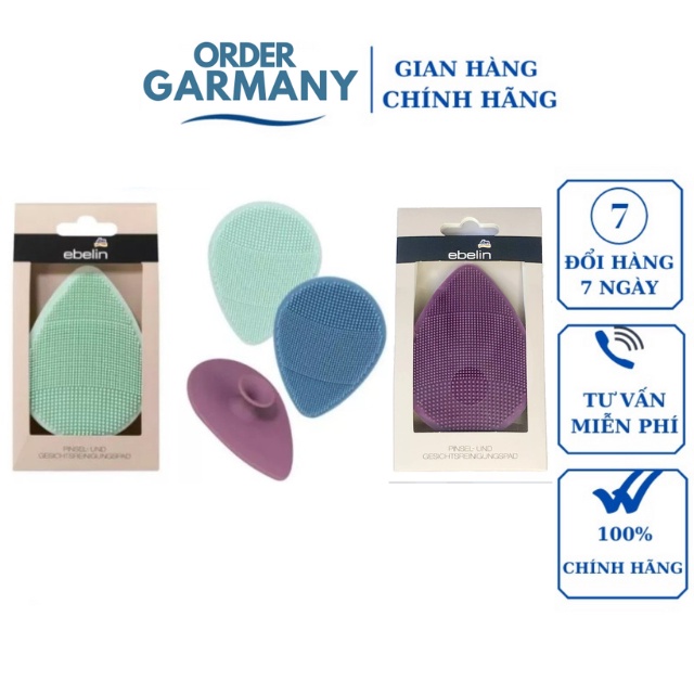 Miếng rửa mặt Silicon Ebelin – Hàng Đức