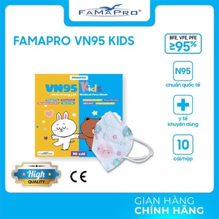 Khẩu Trang ( Nam Anh ) VN95 Kids ( Hộp 10 cái )