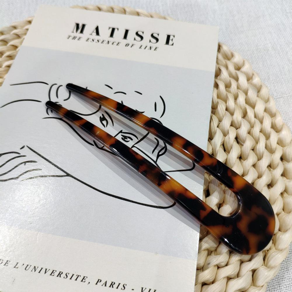 Set 2 Dụng Cụ Tạo Kiểu Tóc Xoăn Họa Tiết Da Báo