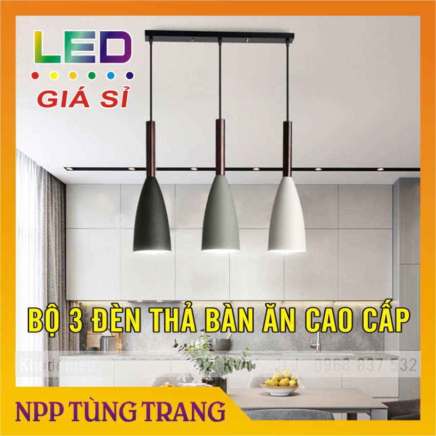 BỘ 3 ĐÈN THẢ TRẦN CAO CẤP