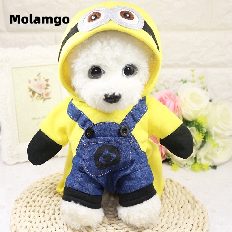 MOLAMGO  Bộ Đồ Hóa Trang Minions Đáng Yêu Cho Thú Cưng