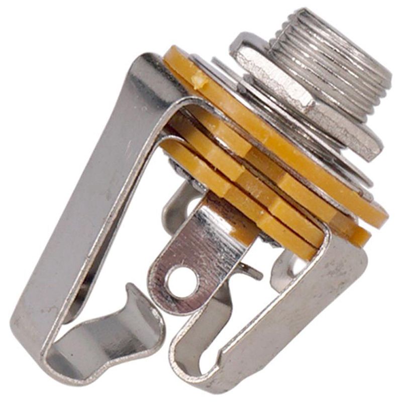 Set 2 Giắc Cắm Đầu Vào 1 / 4 inch 6.35Mm Cho Đàn Guitar Điện / Bass