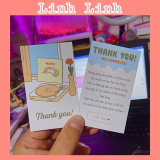 Card Thank you Cho Shop bán hàng Online