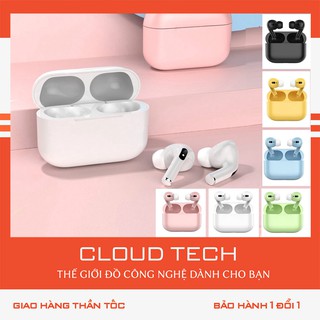 Tai nghe bluetooth không dây có mic inpod 13 có hộp sạc màu macaron