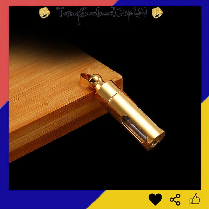 Mặt dây chuyền phong thủy đựng kinh chú đem lại bình an may mắn cho người đep