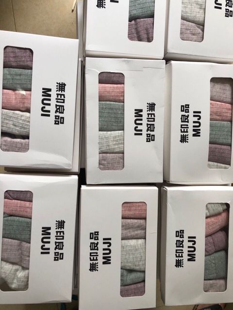 Hộp 5 quần lót hộp trắng sang chảnh