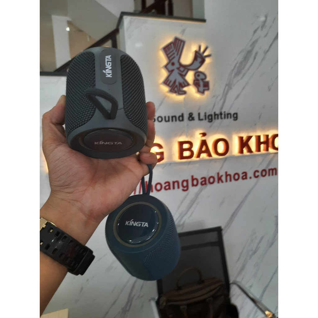 LOA BLUETOOTH KINGTA Q08S - Thương Hiệu USA - 16 Watt - 2 Ways -Pin 2000 mAh - Chống nước & Va Đập