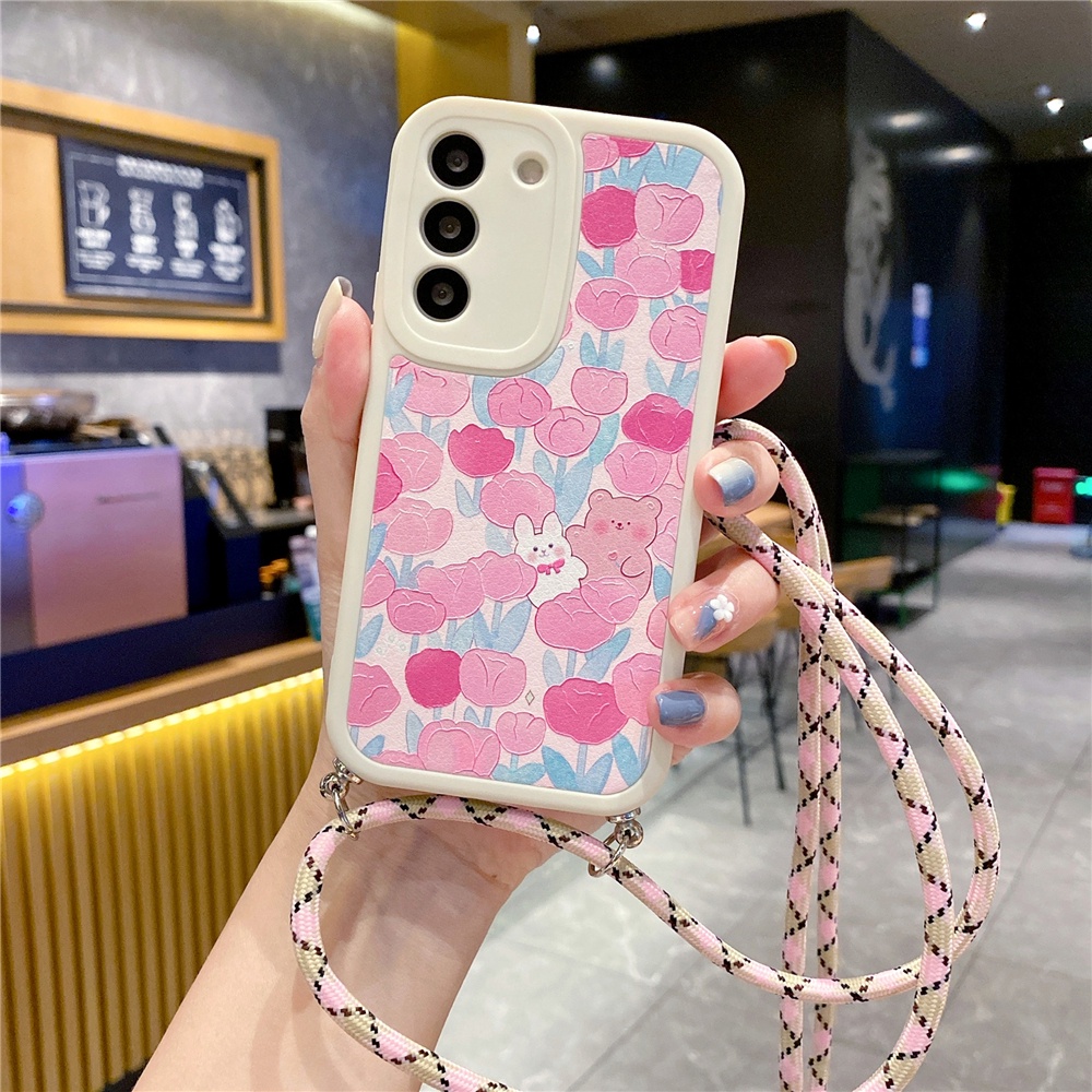 Ốp Điện Thoại Silicon Chống Sốc Có Dây Đeo Cổ Cho Iphone 11 12 13 PRO MAX 11 12 13 PRO X XS XR XS MAX 6 6S 7 8 SE 2020 7 8 Plus SE
