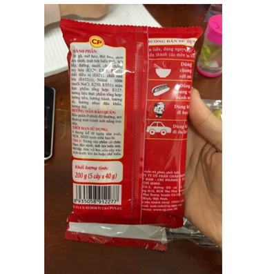 Gói xúc xích CP Heo - Bò gói 200g ( date luôn mới nhất ) | BigBuy360 - bigbuy360.vn