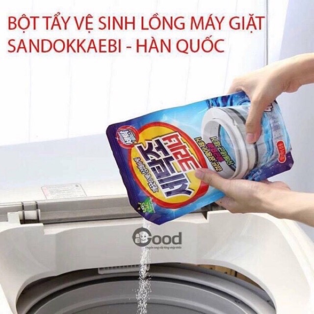 Bột tẩy lồng máy giặt